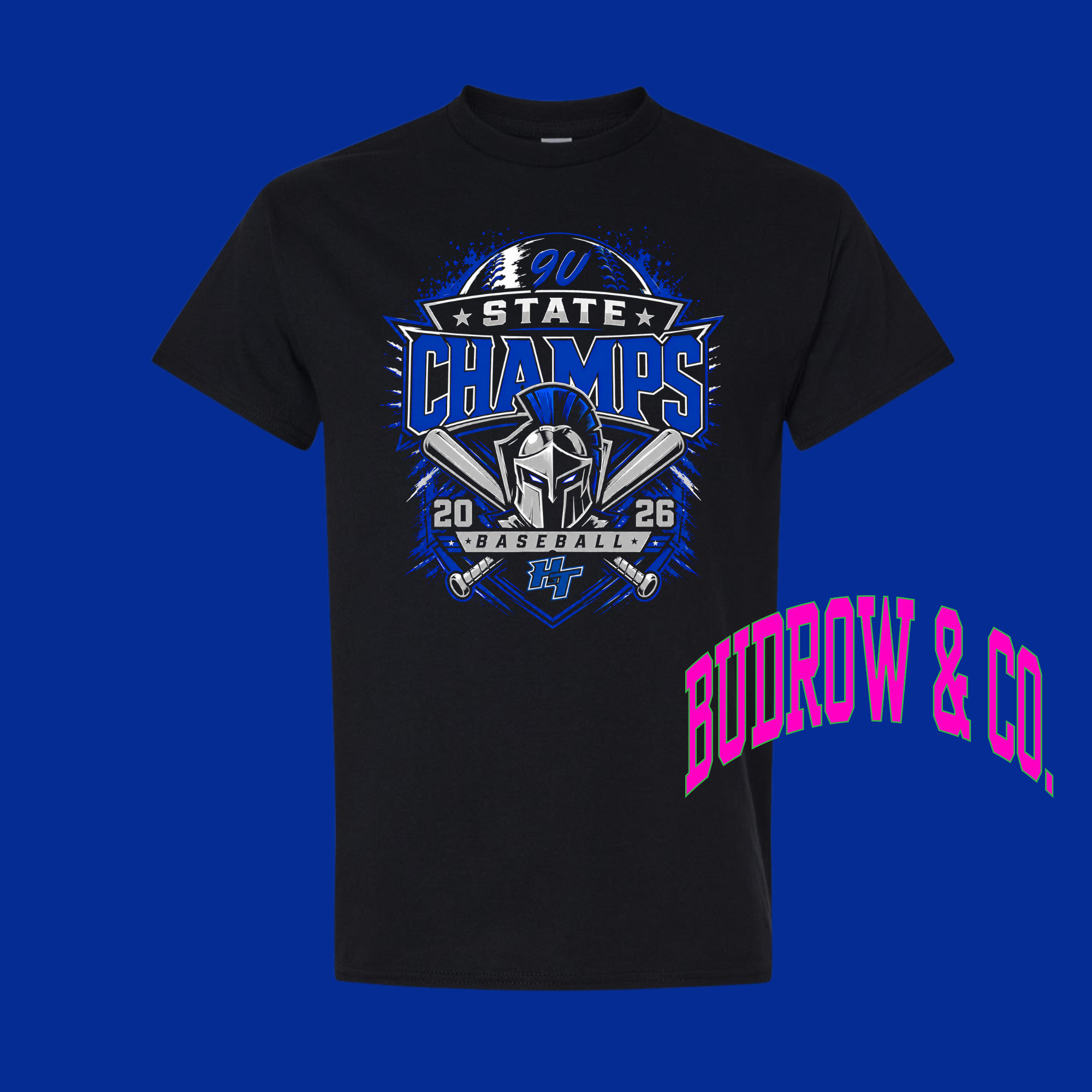 9U titans state champions tee