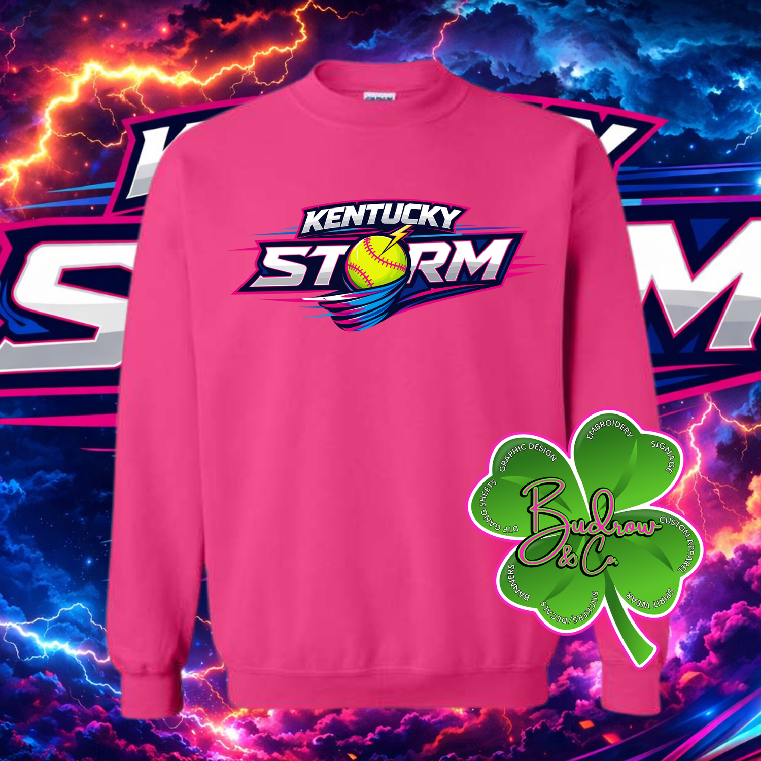 Kentucky Storm Logo Crewneck Sweatshirt