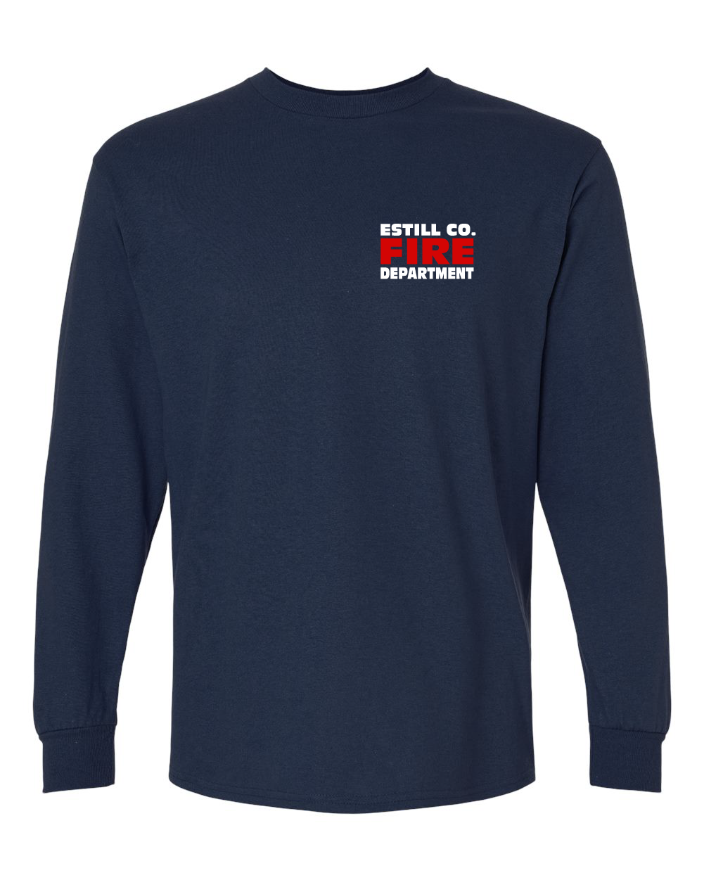 Estill County Fire Department Tee / Navy / Long Sleeve