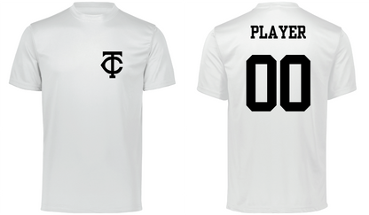 Twin City Elite Baseball Dry Fit Tee (White Jersey)