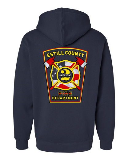 Estill County Fire Department Hoodie / Navy