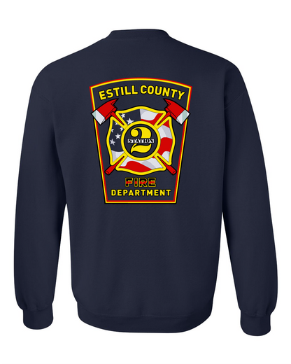 Estill County Fire Department Crewneck / Navy