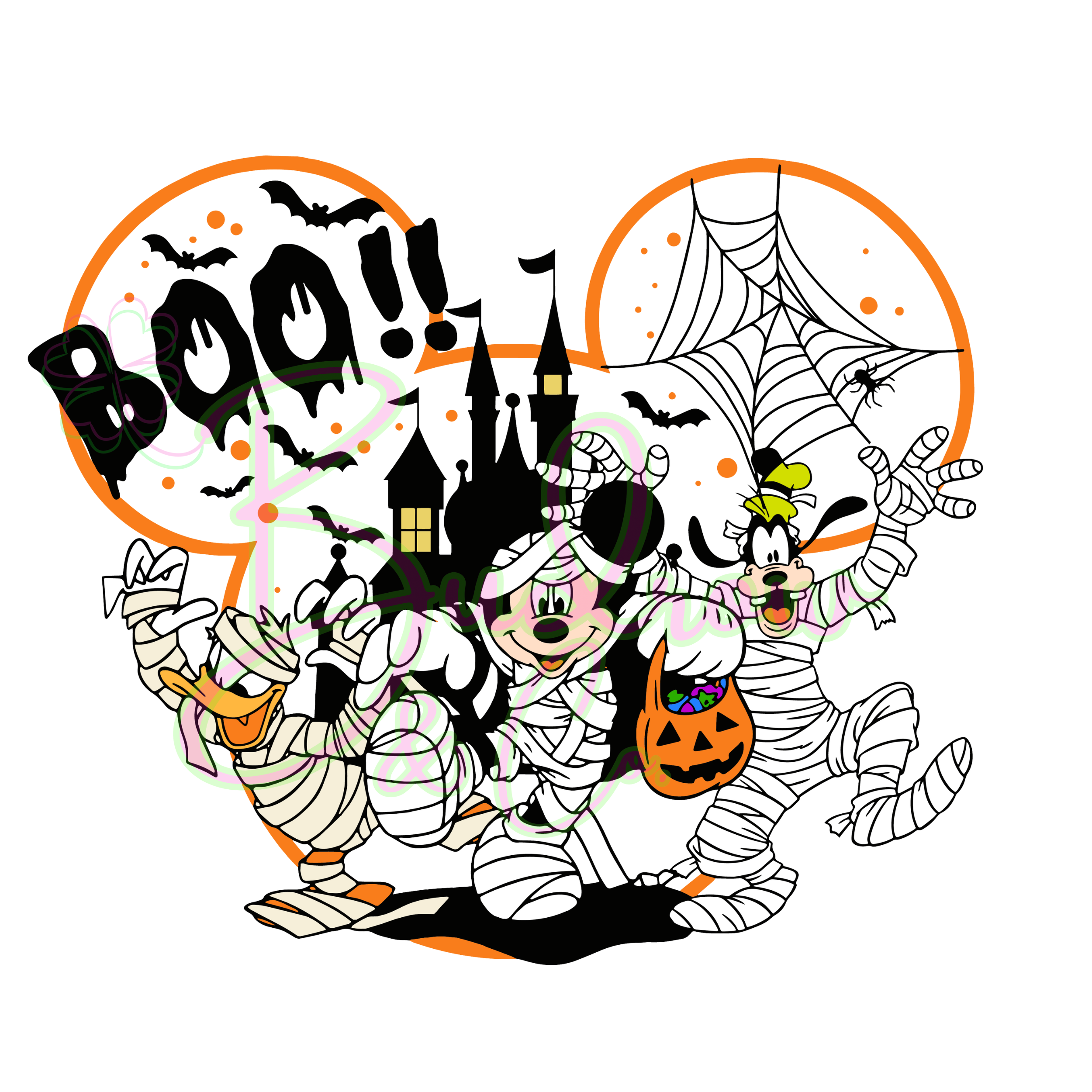 Boo Halloween Mickey