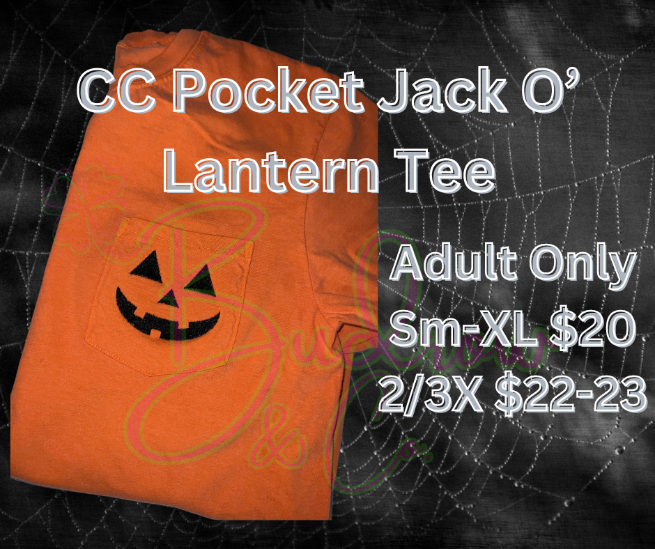 Jack O Lantern Pocket Tee