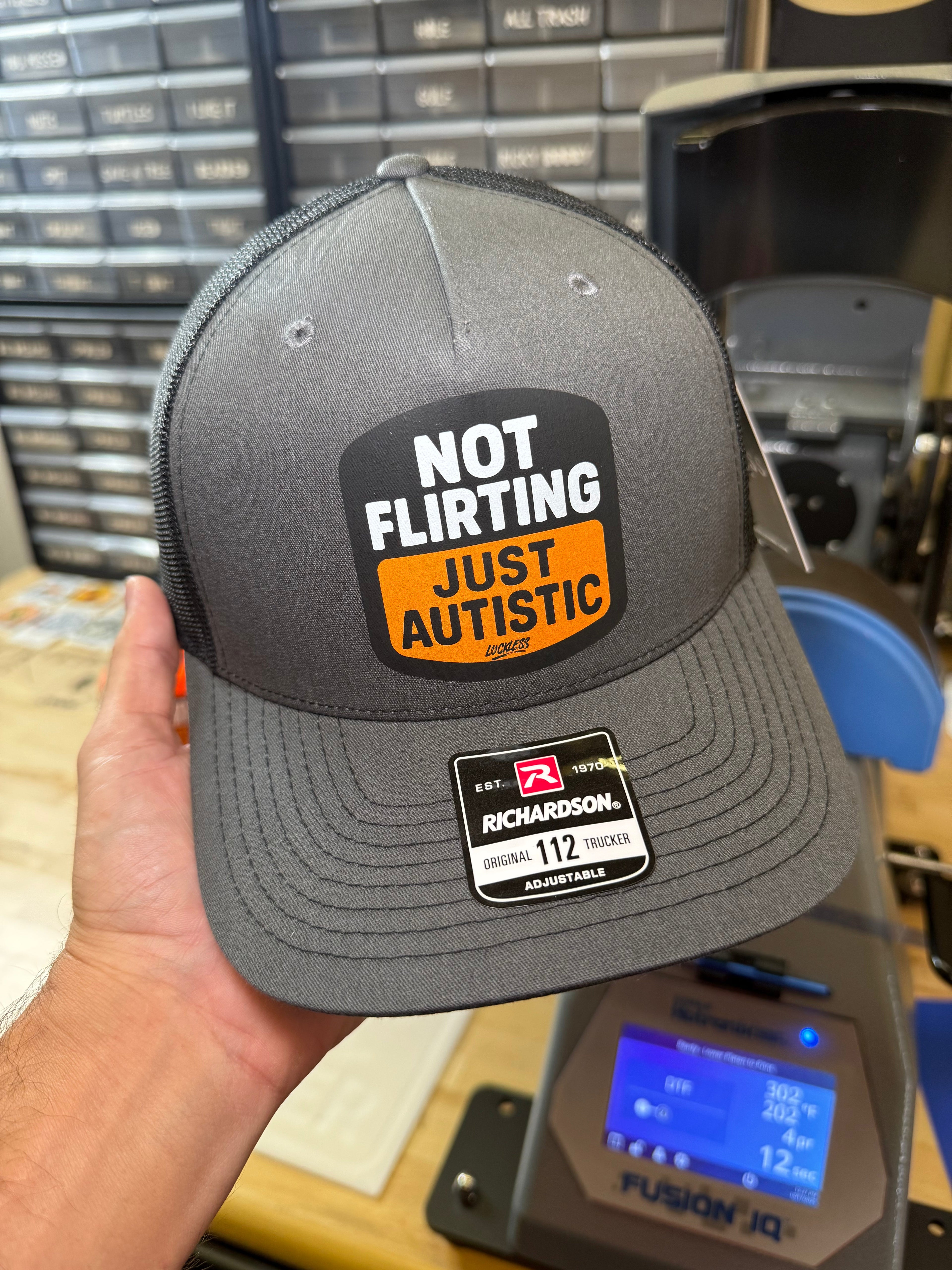 Not Flirting Hat