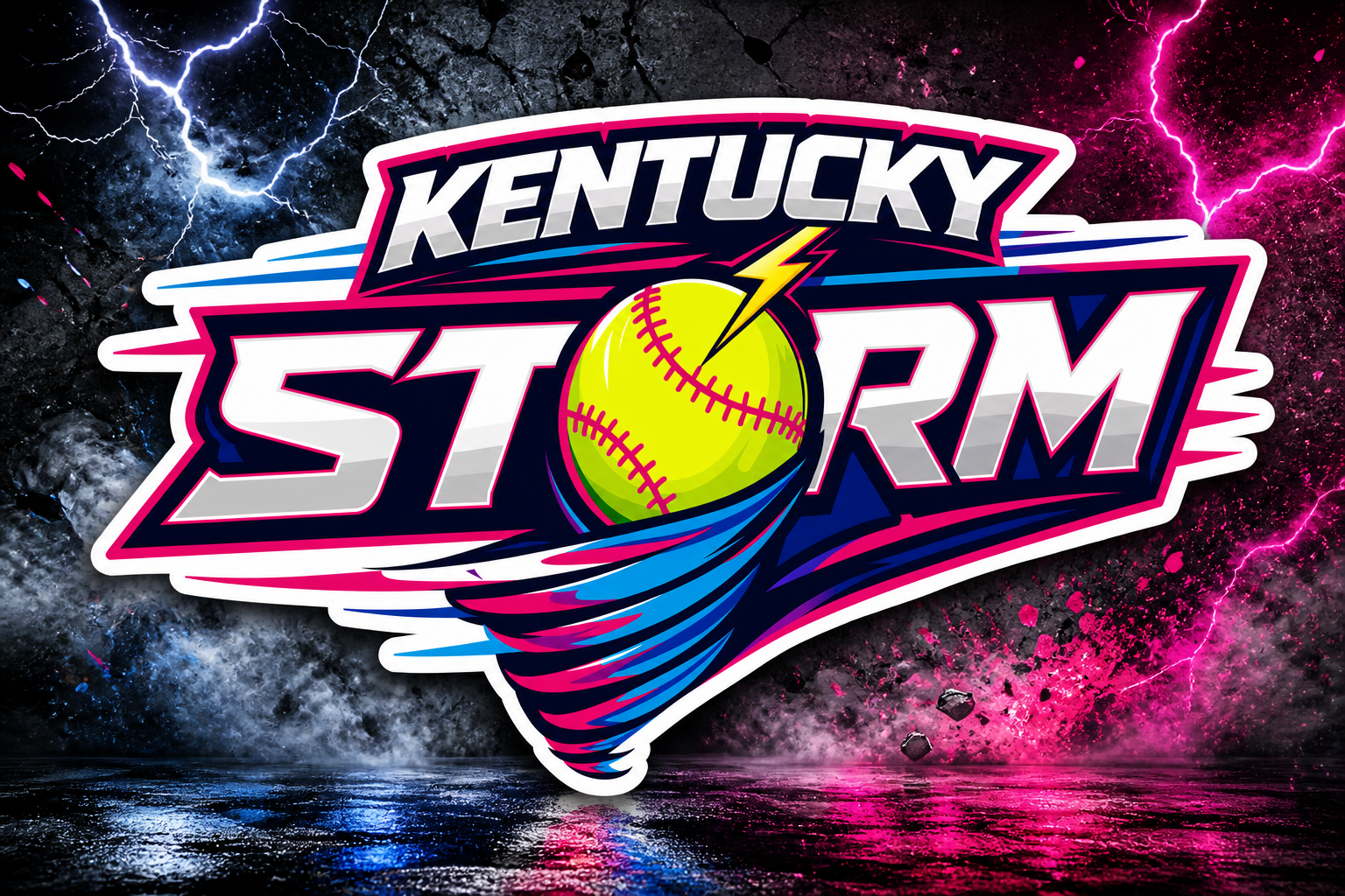 KY Storm Logo Decals
