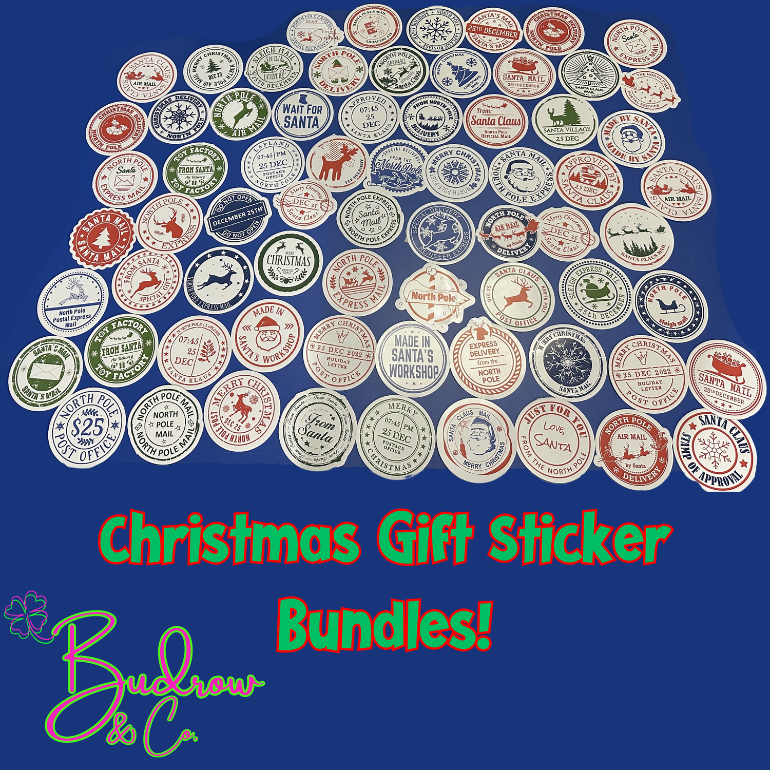 Christmas Gift Stickers