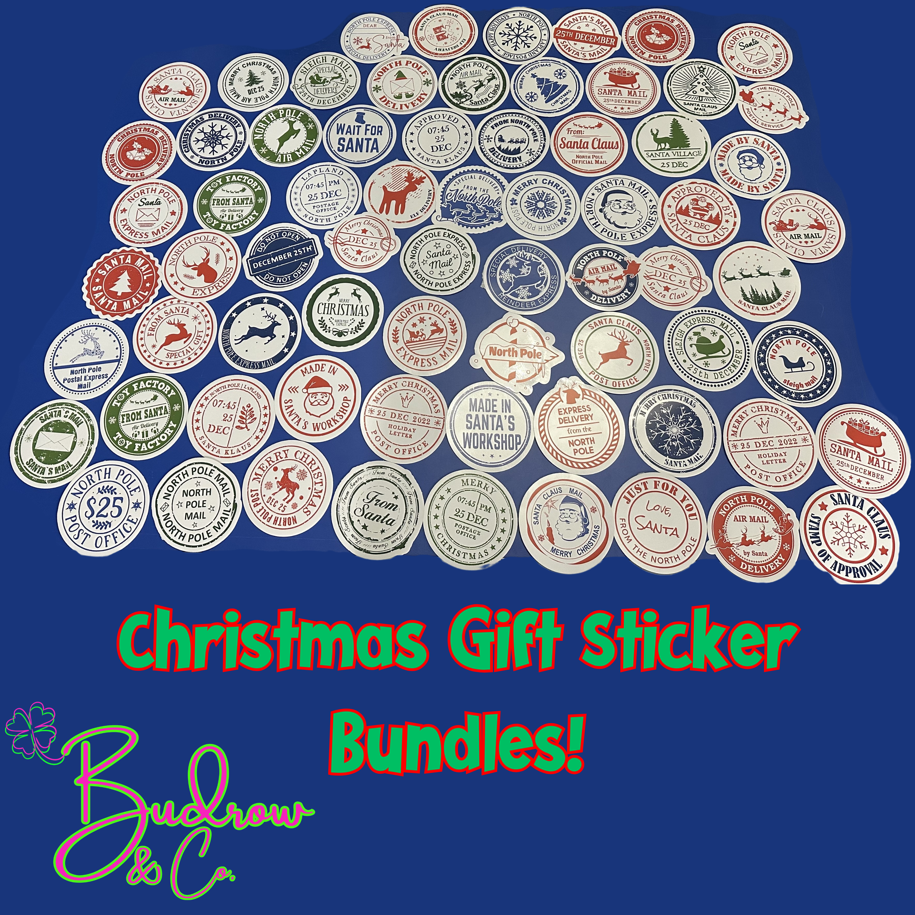 Christmas Gift Stickers