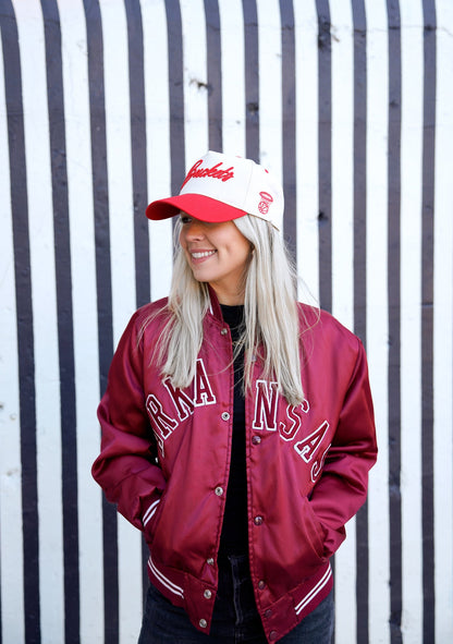 Buckets - Red Vintage Trucker Hat