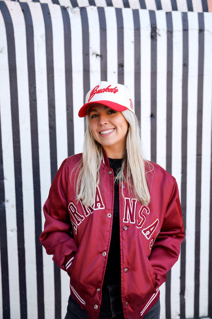Buckets - Red Vintage Trucker Hat