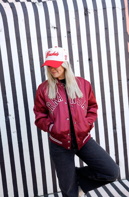 Buckets - Red Vintage Trucker Hat