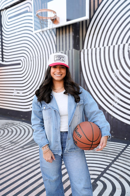 Courtside Social Club - Red Vintage Trucker Hat