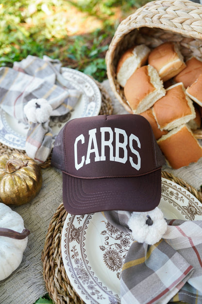 Carbs - Brown Foam Trucker Hat