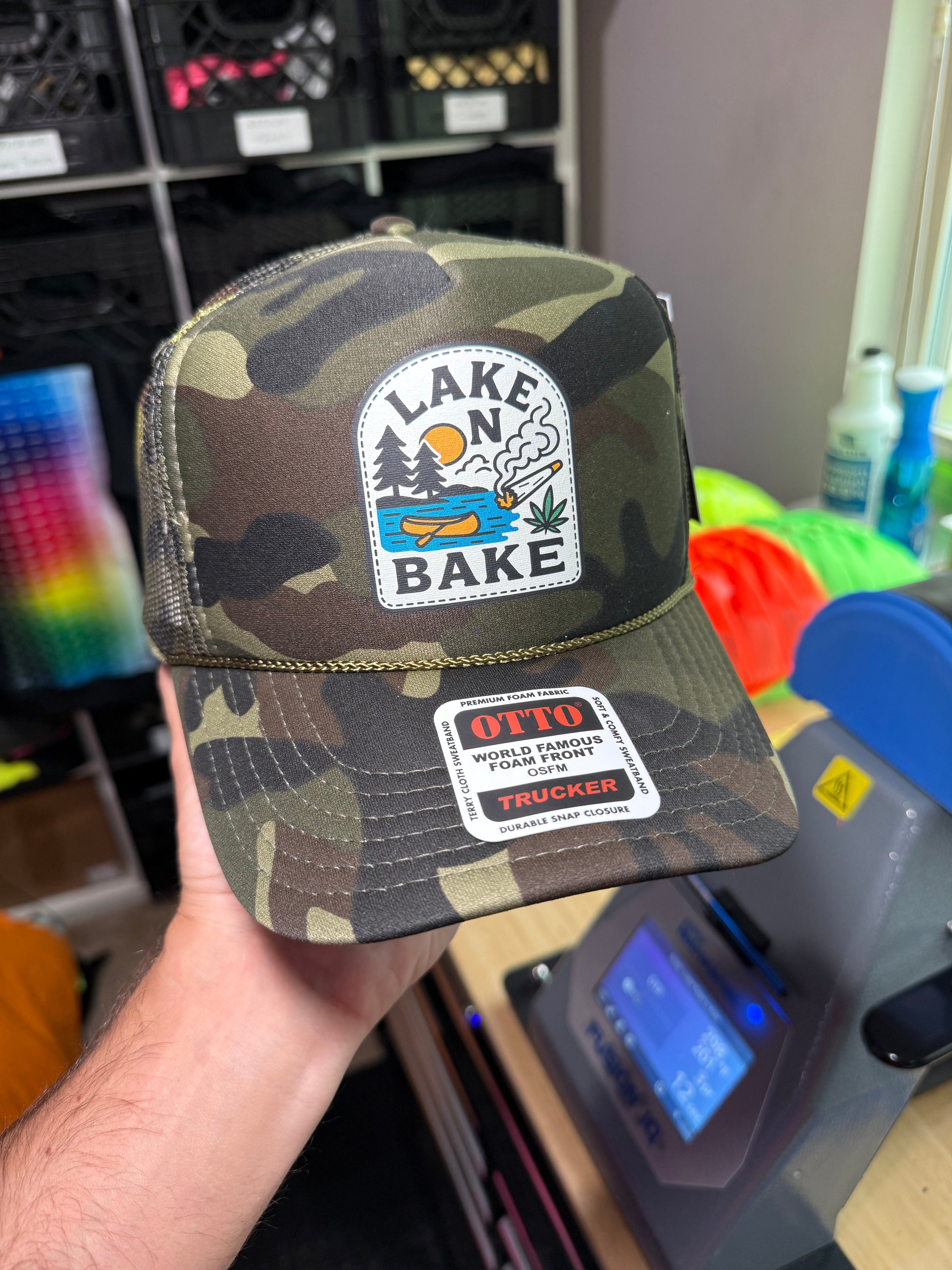 Lake N Bake Trucker Hat