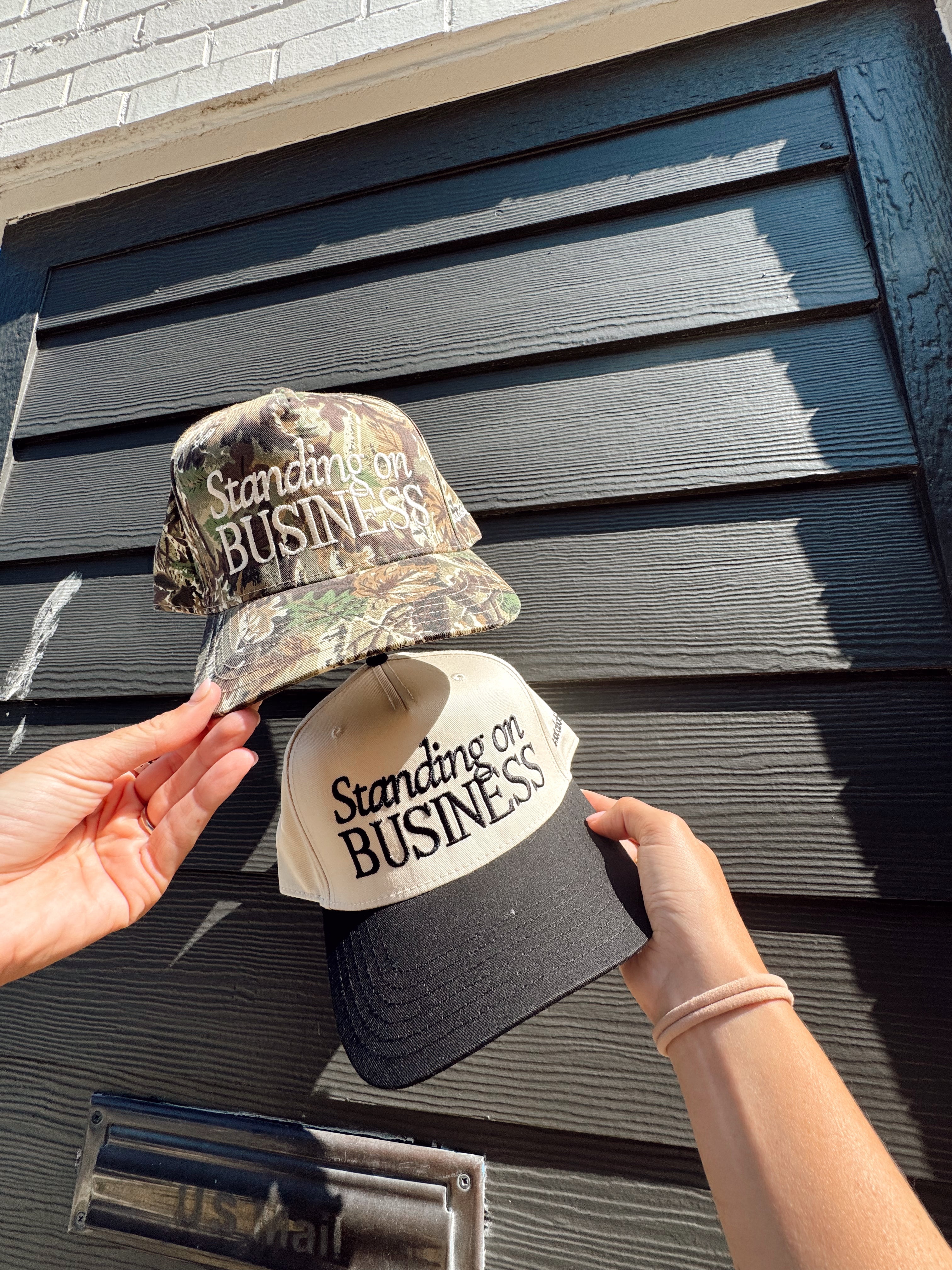 Standing On Business Trucker Hat