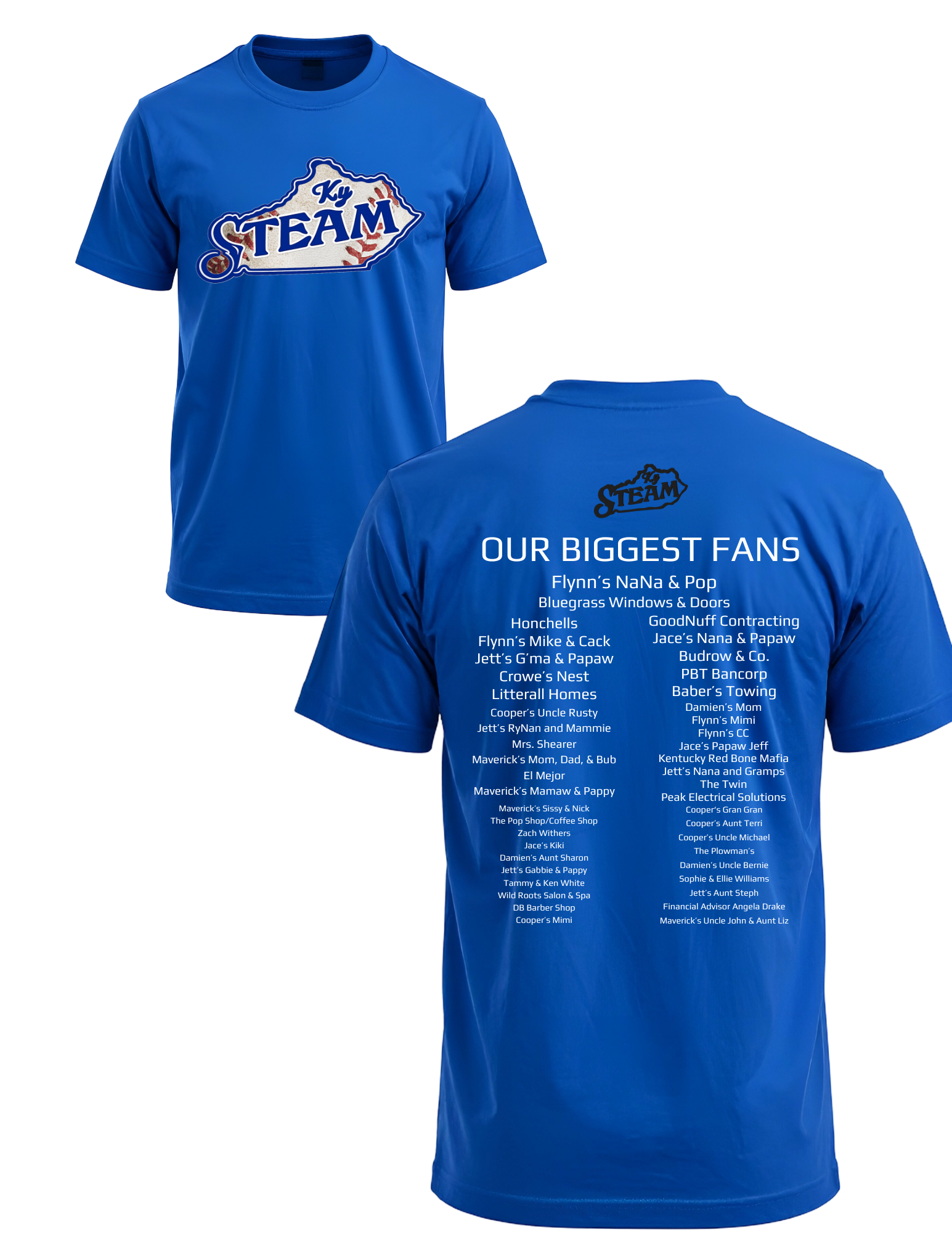KY STEAM SPONSOR TEE -