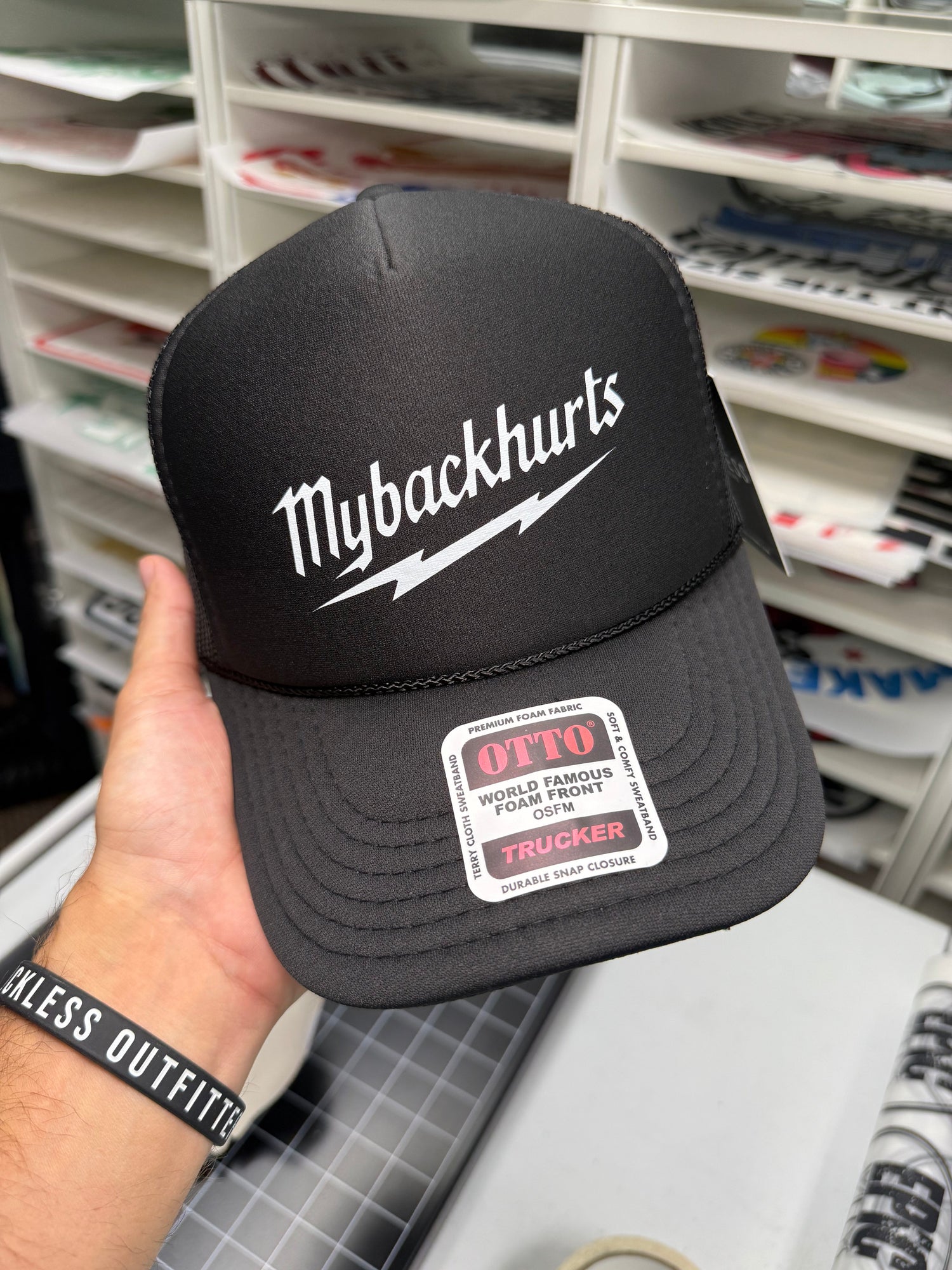 MyBackHurts Trucker Hat