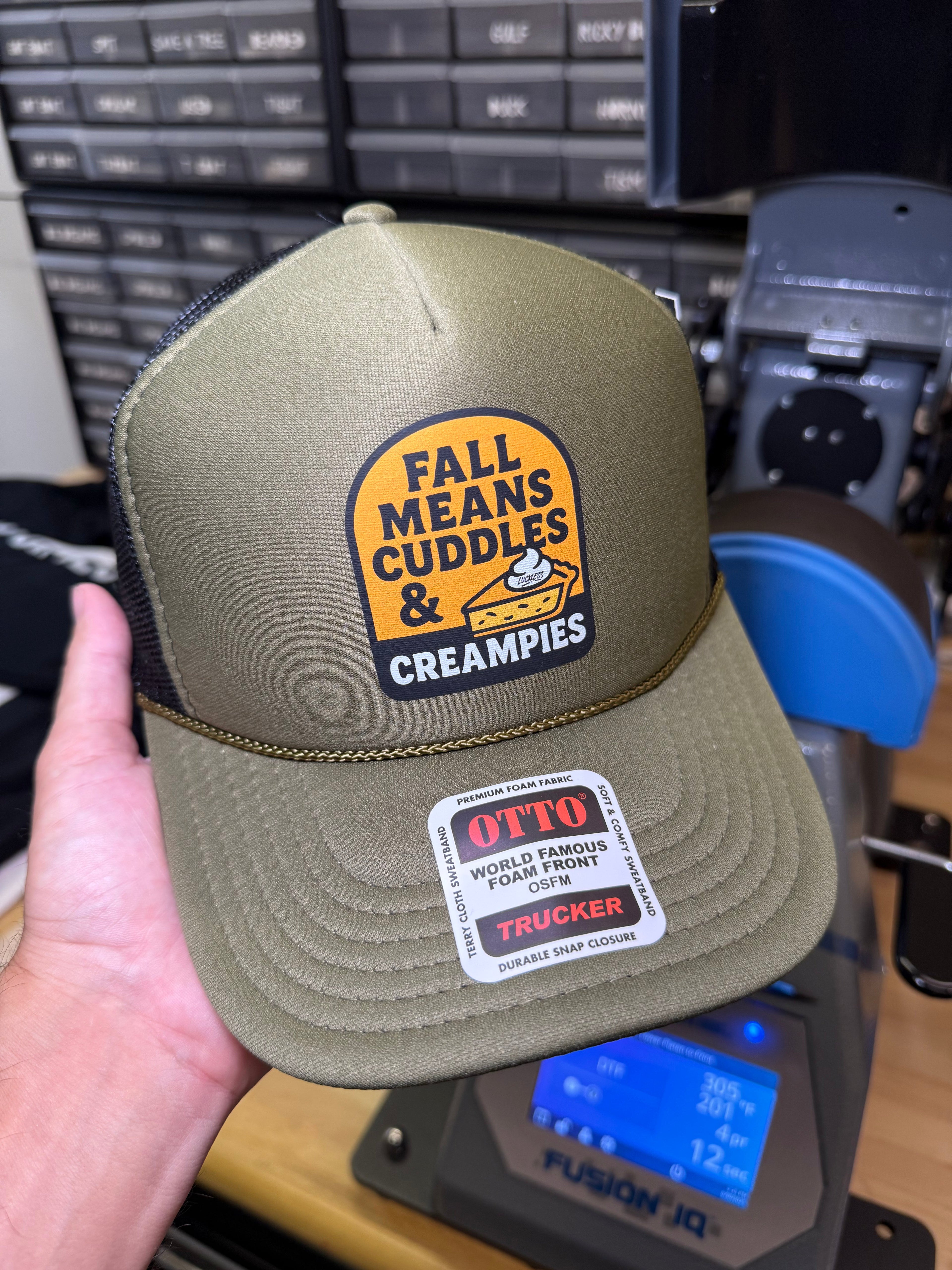 Cuddles &amp; Creampies Mesh Trucker