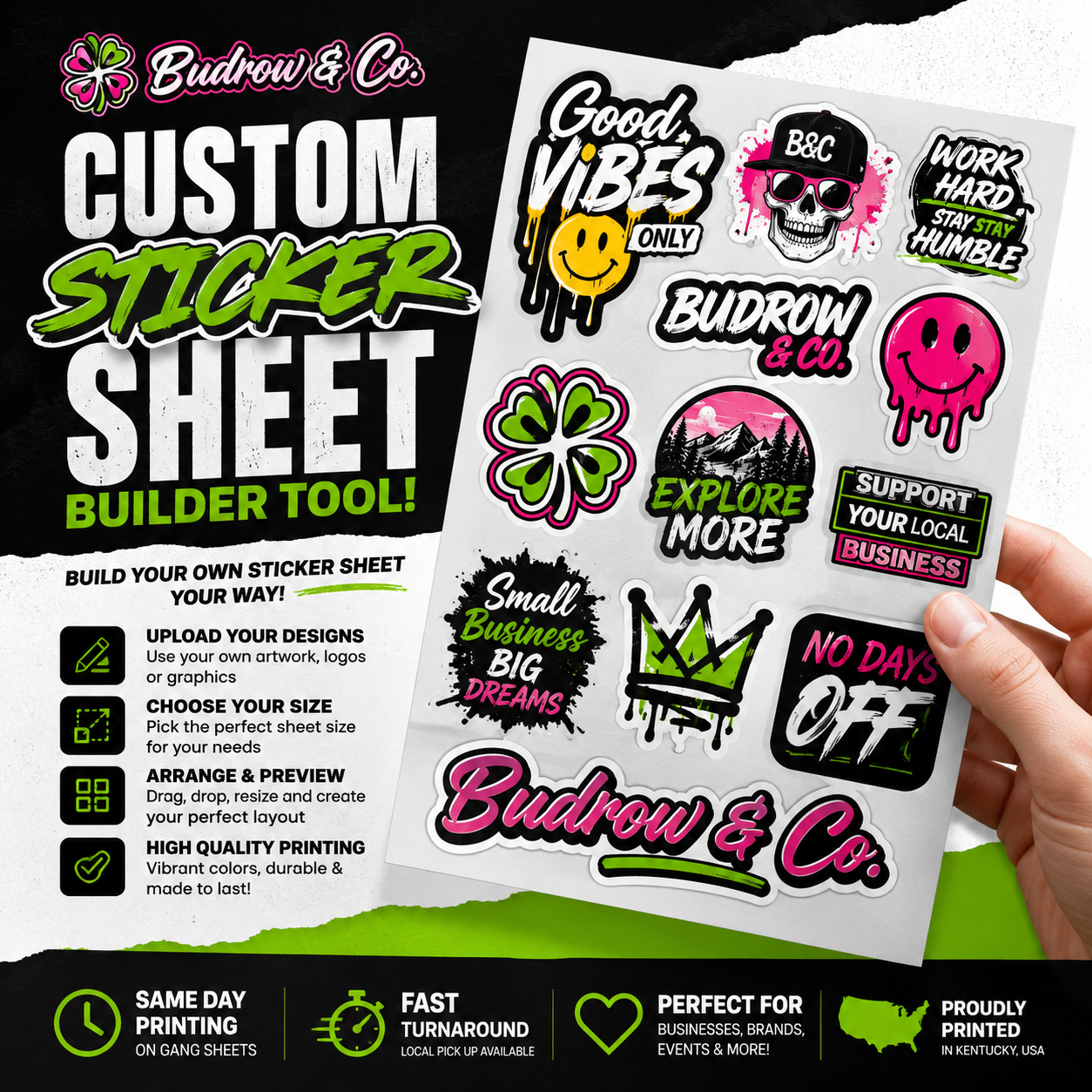 Custom Sticker Sheet (New!)