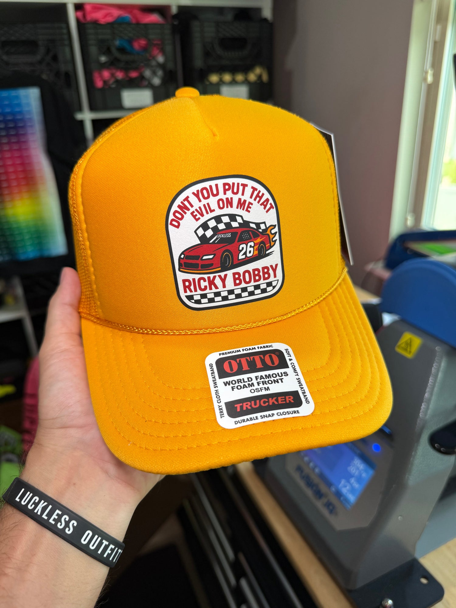 Ricky Bobby Trucker Hat