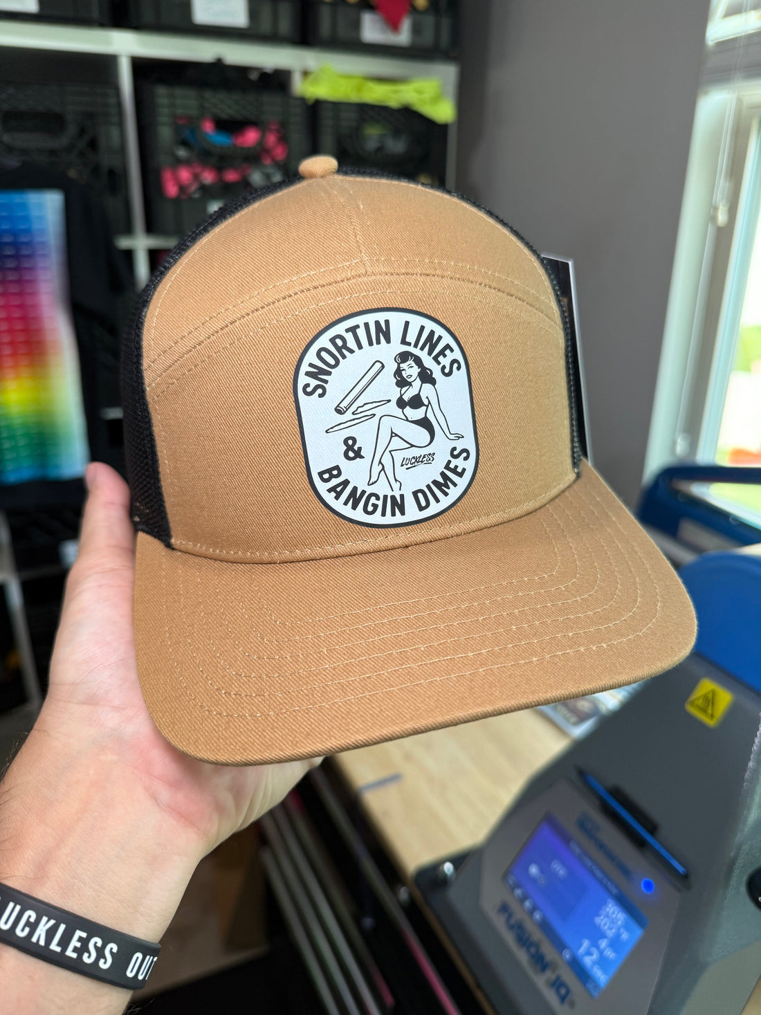 Lines and Dimes SnapBack Hat