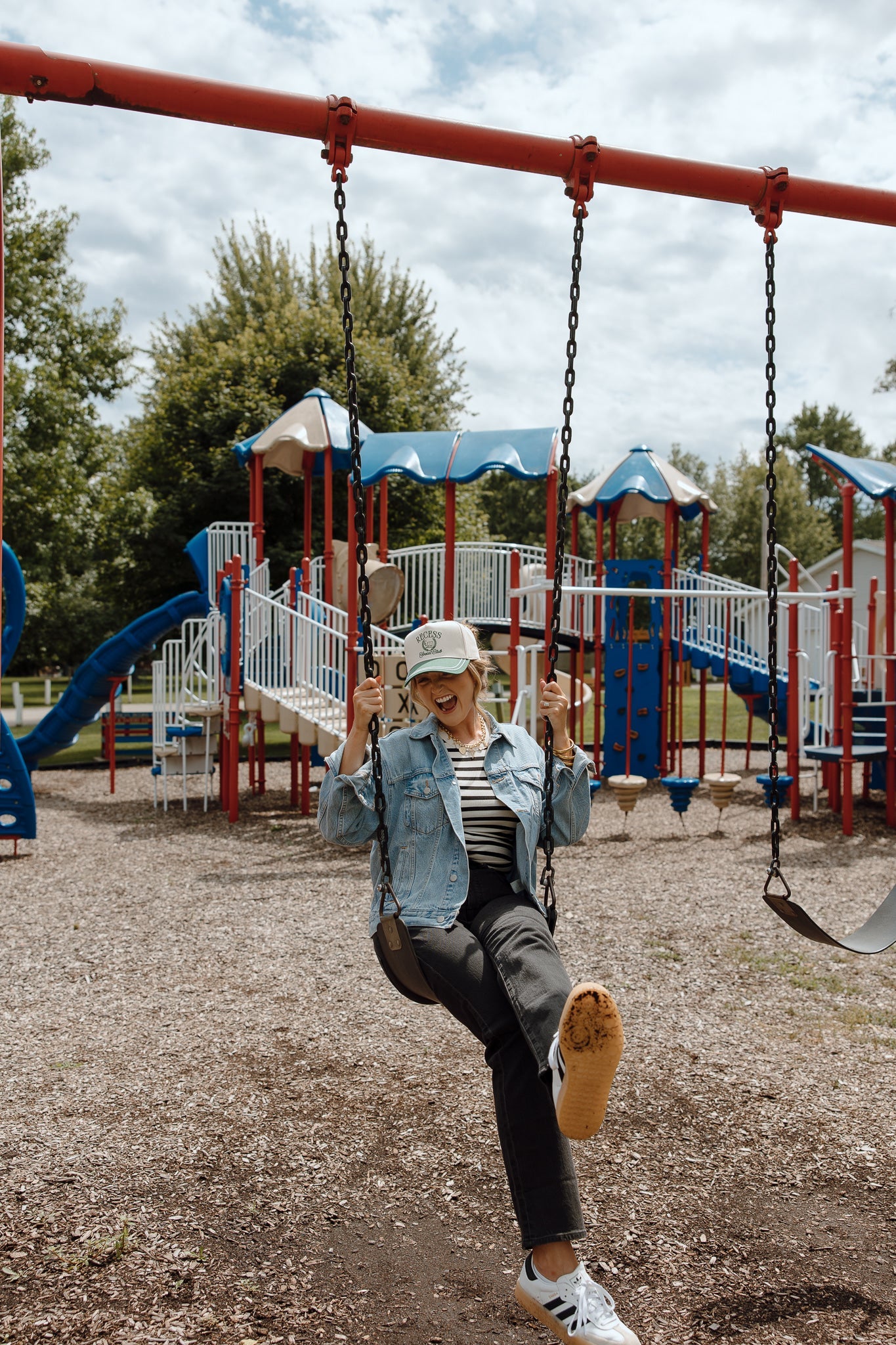 Recess Social Club - Green Vintage Trucker Hat