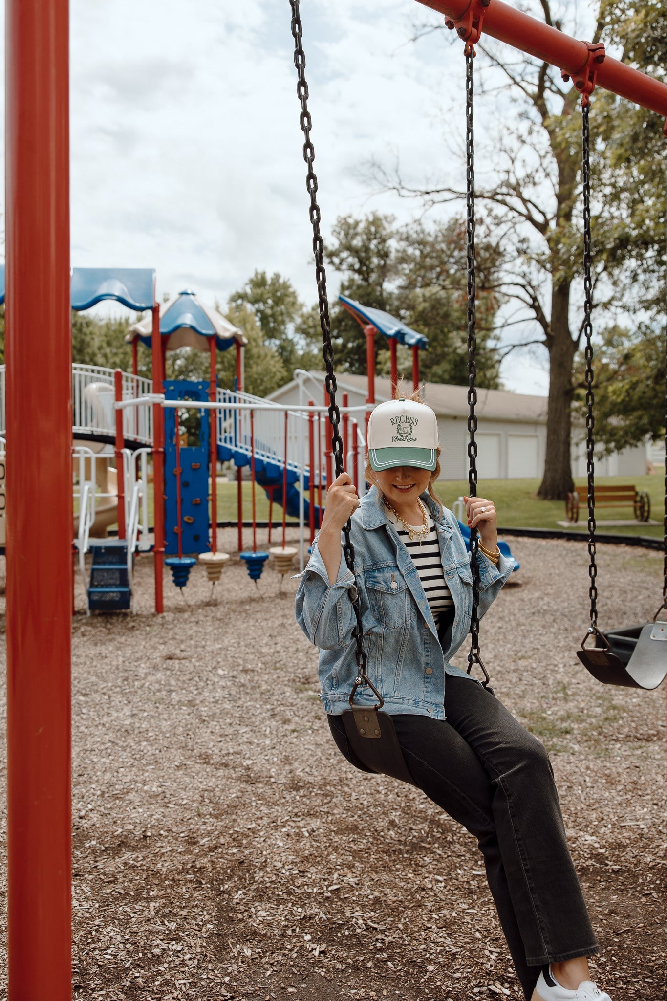 Recess Social Club - Green Vintage Trucker Hat
