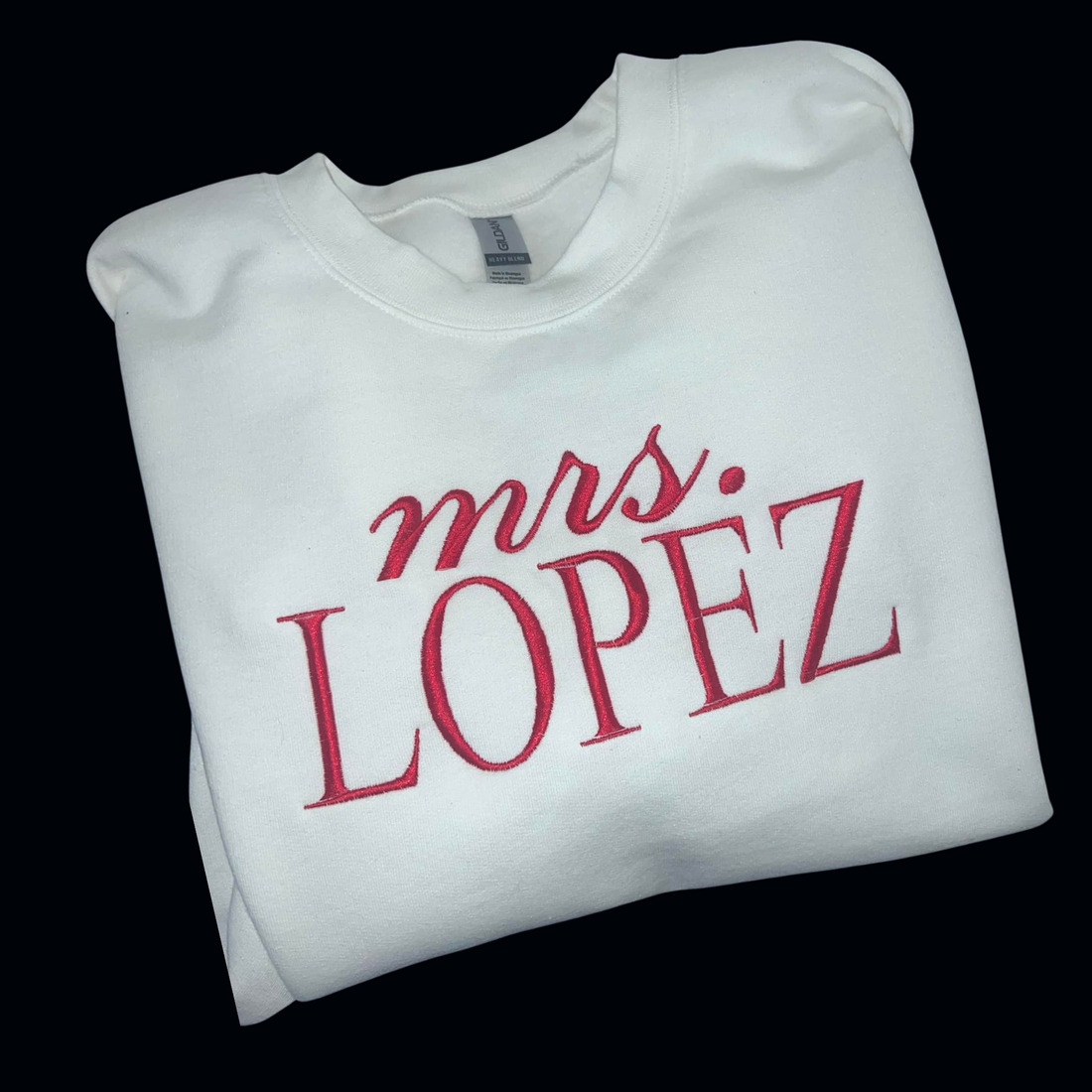 Personalized MRS. Sweatshirt