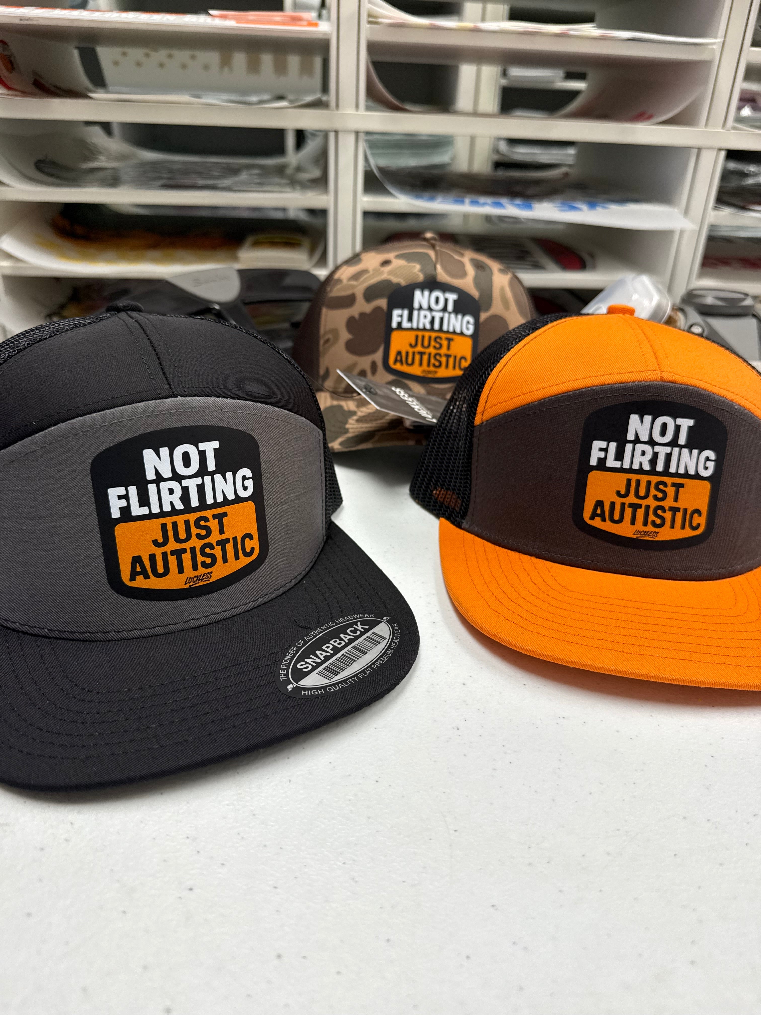 Not Flirting Hat