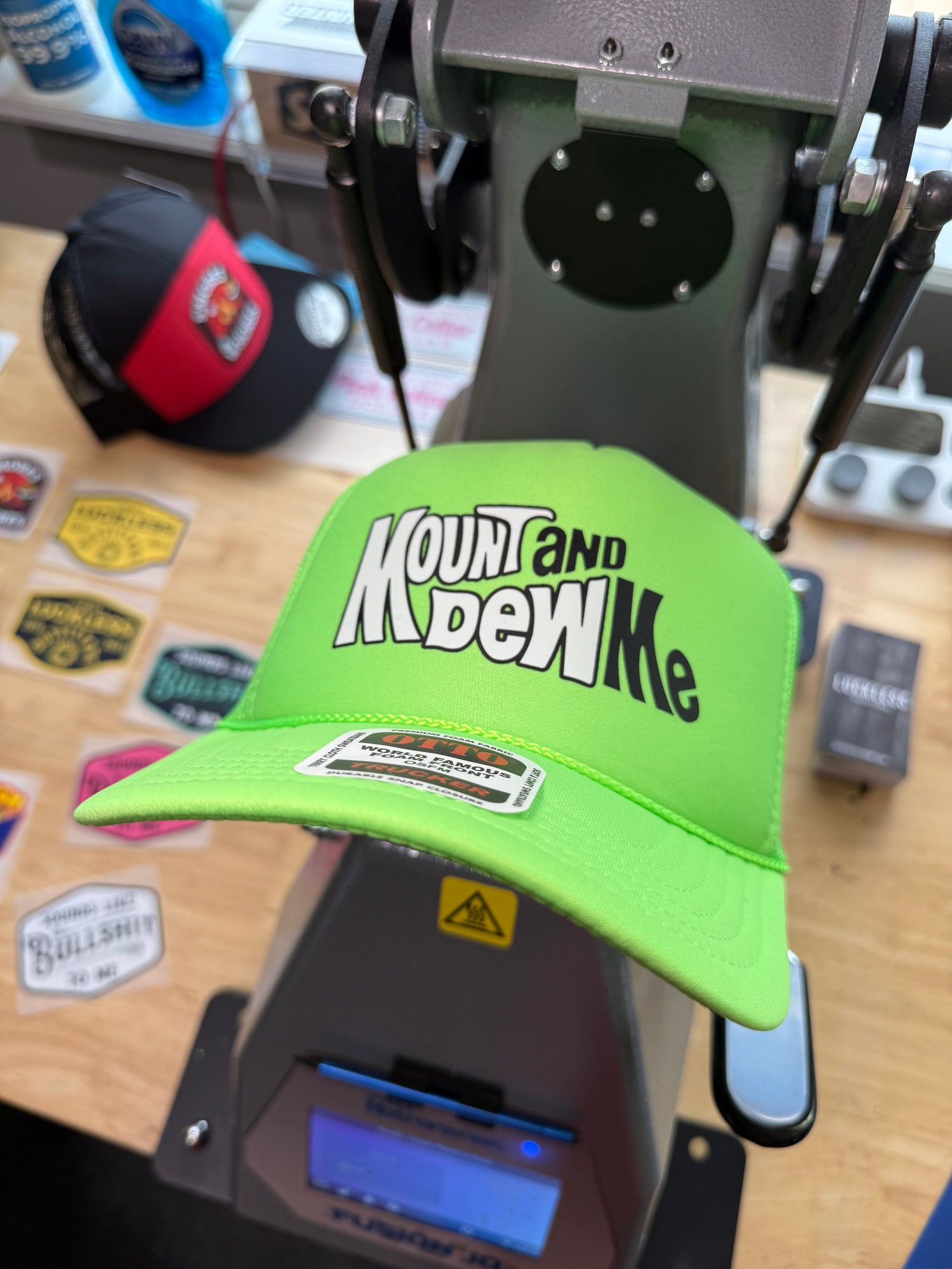 Mount and Dew Me Trucker Hat