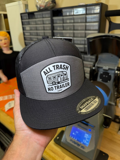 All Trash No Trailer Snapback Hat