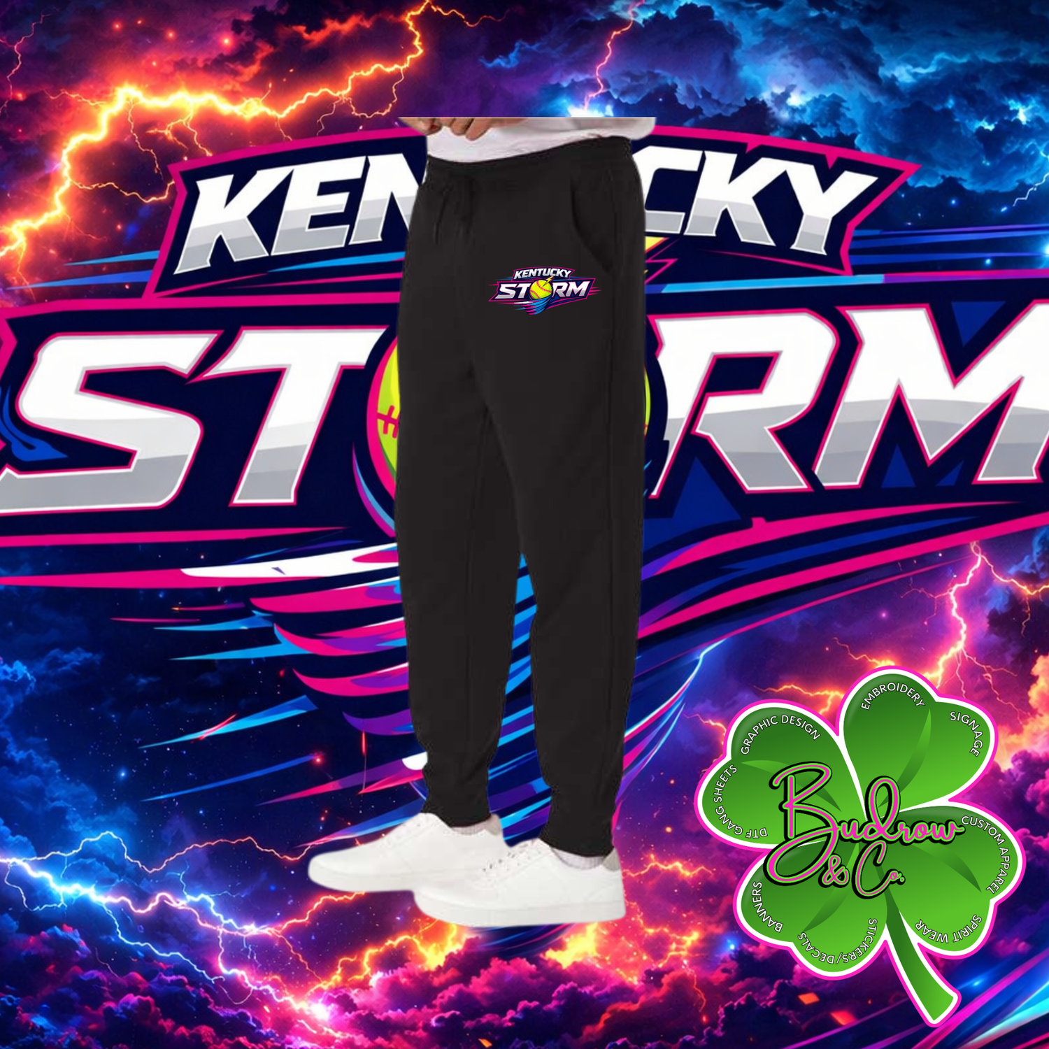 KY Storm Logo Joggers - Adult