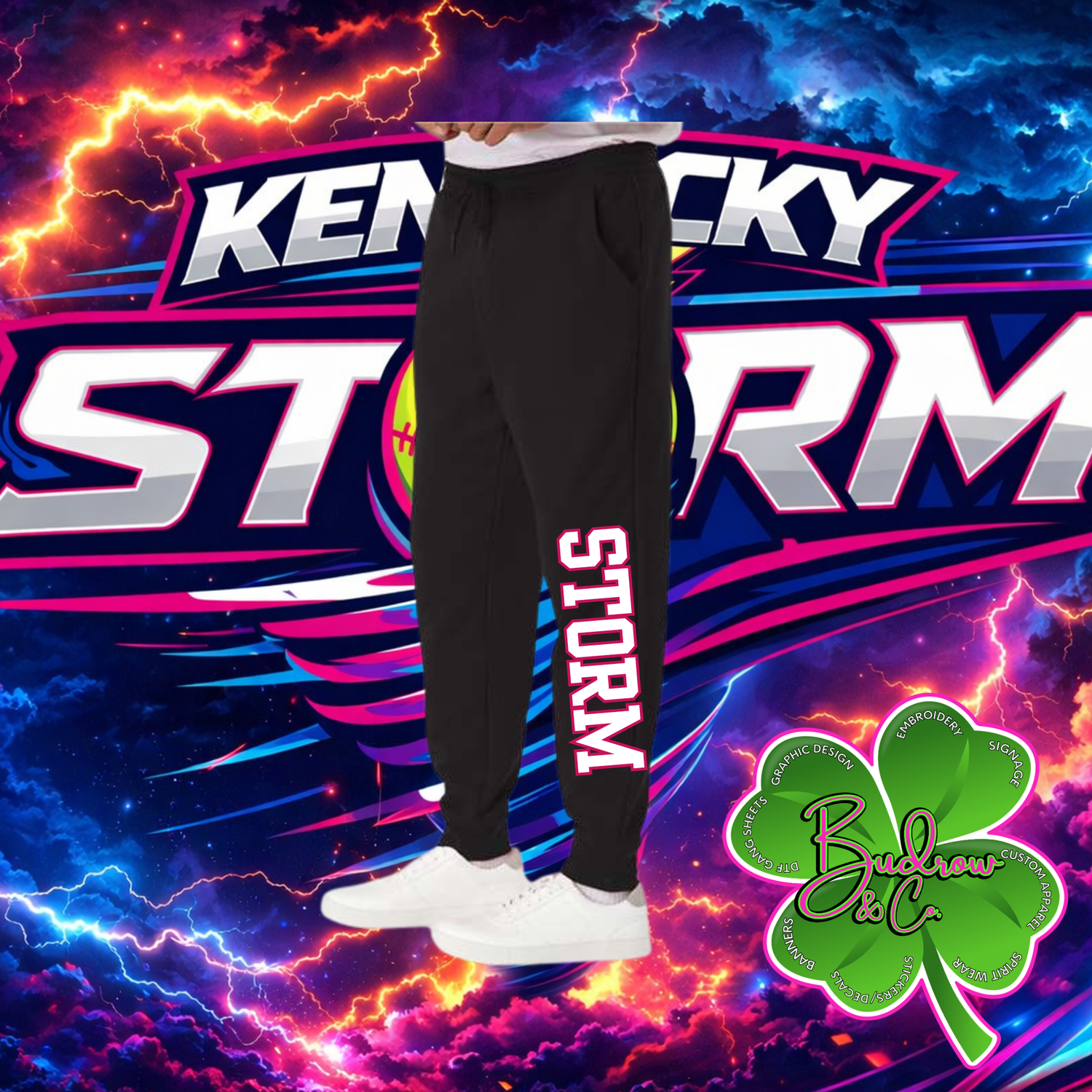 KY Storm Text Joggers - Adult