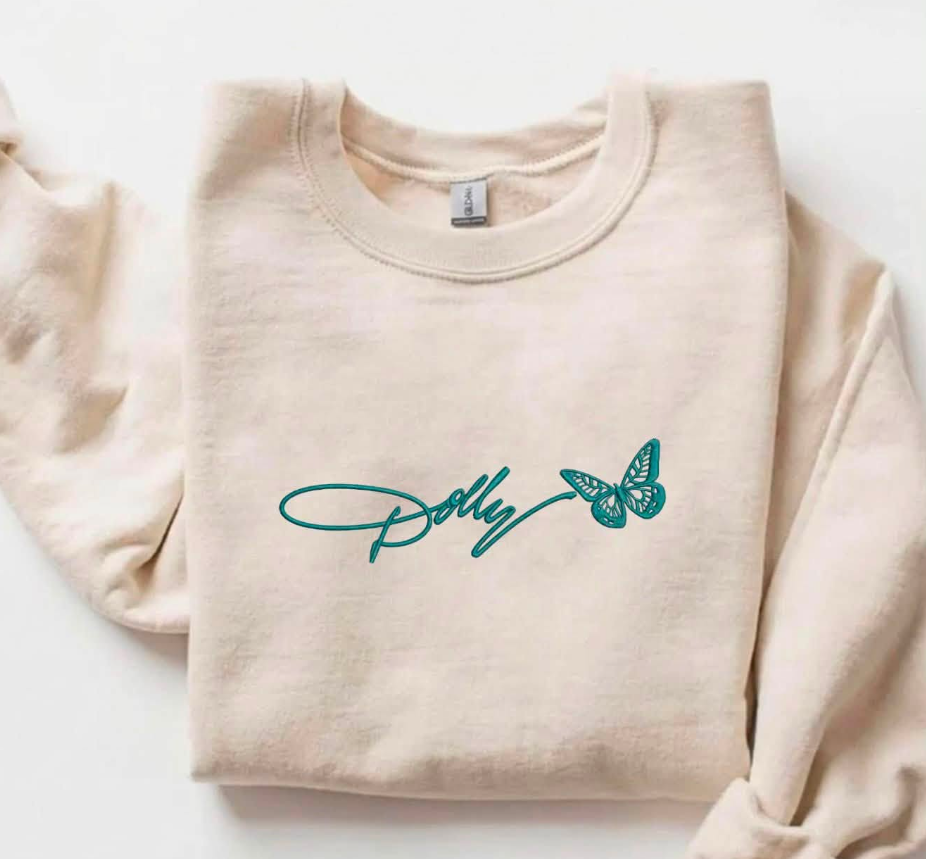 Dolly Crew - Embroidered