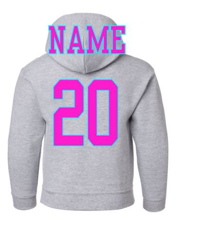 Lady Titans Custom Front, Hood &amp; Back