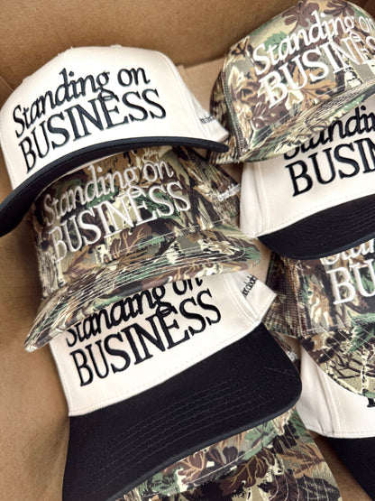Standing On Business Trucker Hat