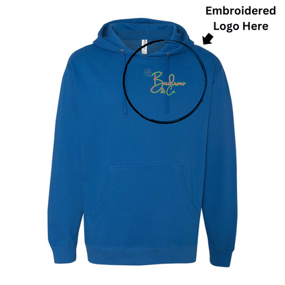 Custom Logo Embroidered Hoodie (Upload Your Design)