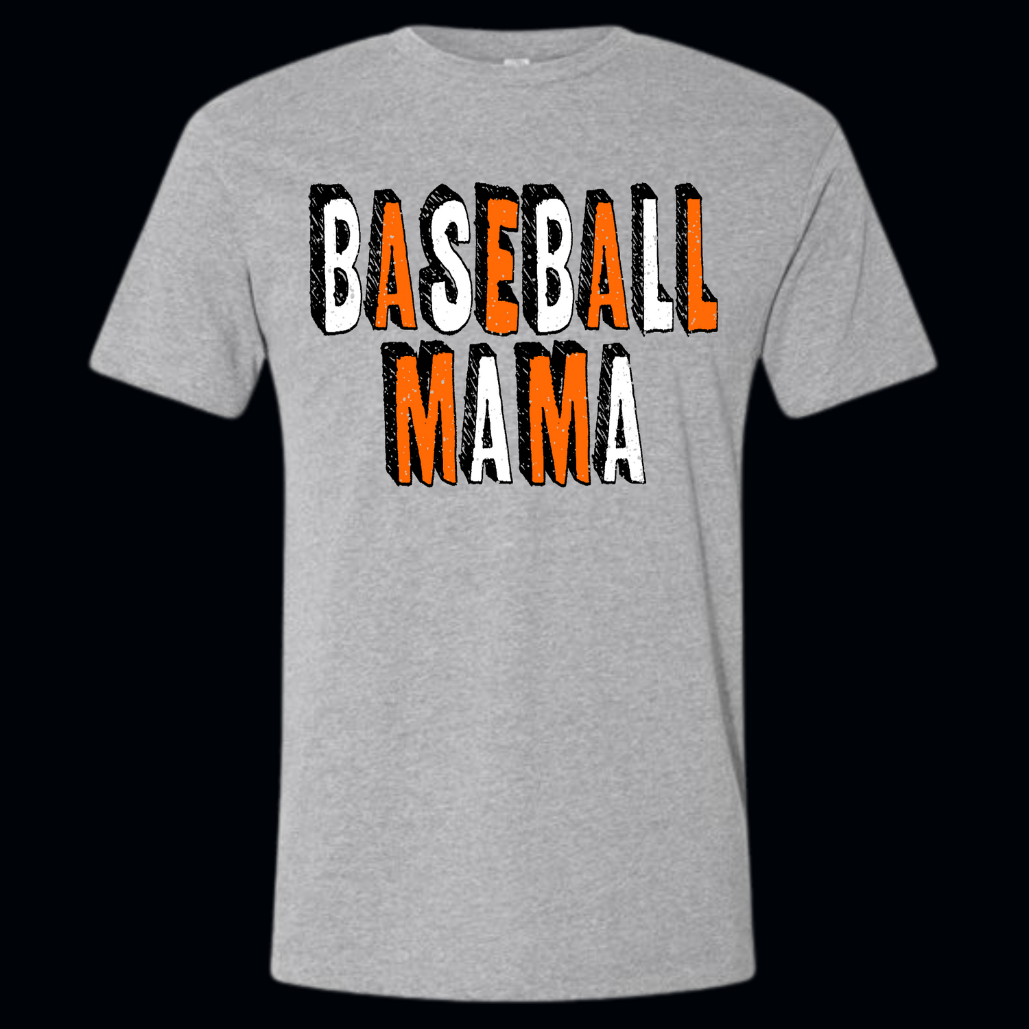 Baseball Mama - Orange