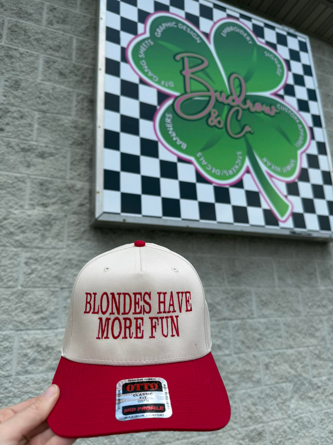 Blondes Have More Fun - Embroidered Hat