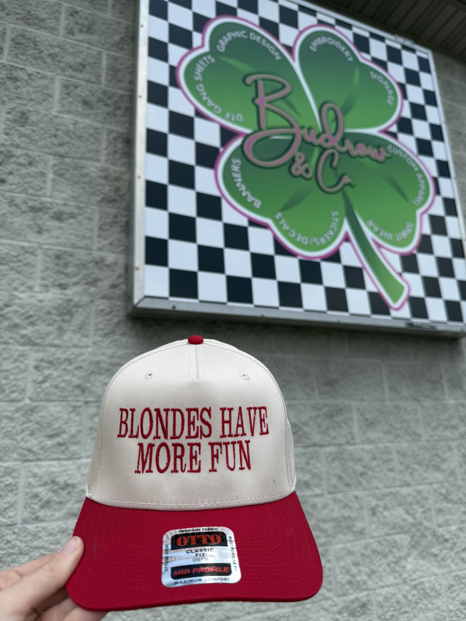 Blondes Have More Fun - Embroidered Hat