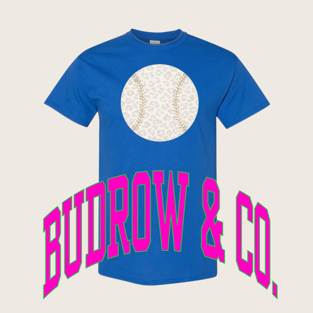 Leopard Cheetah Ball Tee -RTS