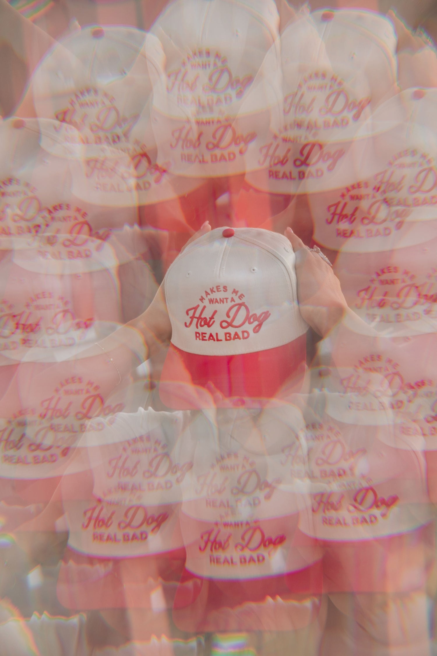 Makes me Want a Hot Dog - Red Vintage Trucker Hat