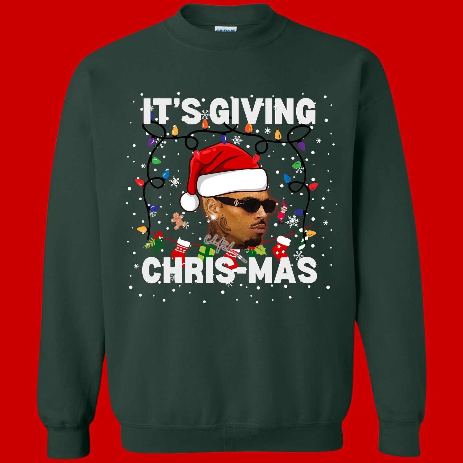 Chris Brown Chris-Mas Sweater