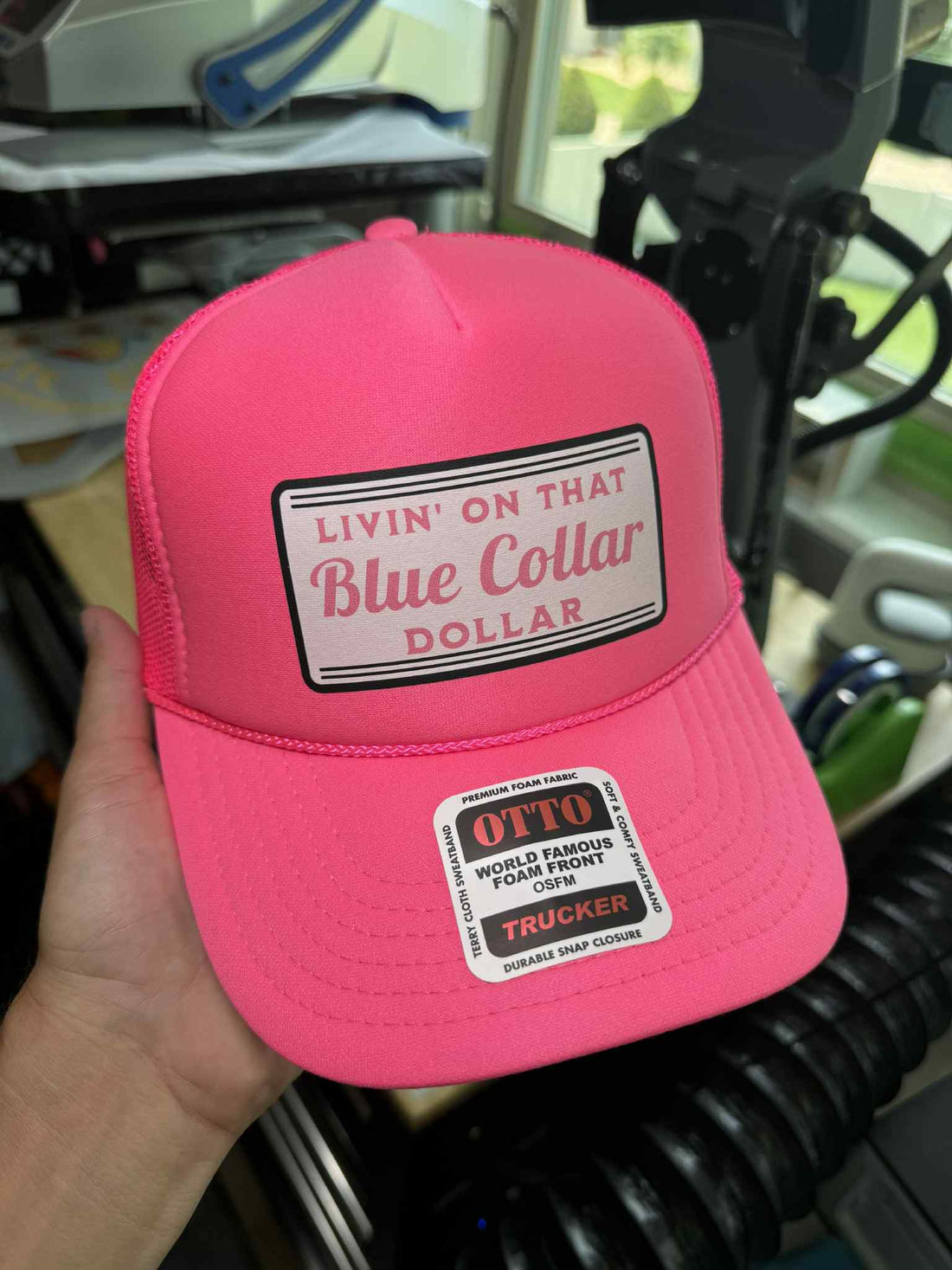 Blue Collar Dollar Trucker