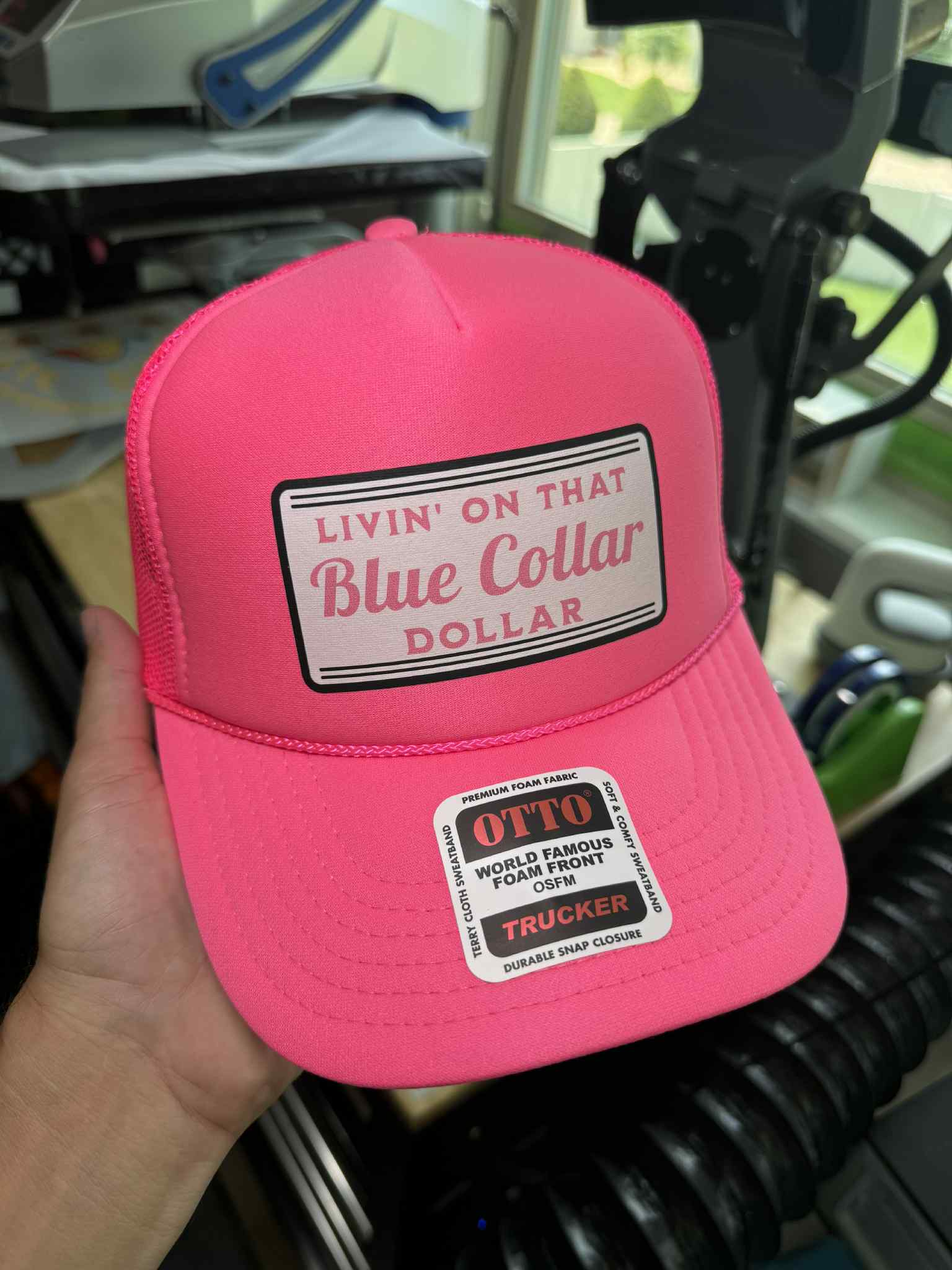 Blue Collar Dollar Trucker