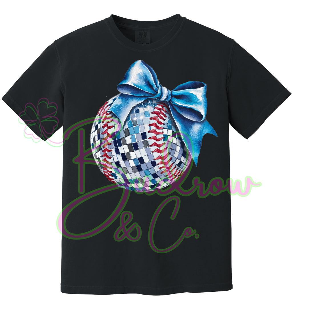 DISCO Baseball Tee Blue