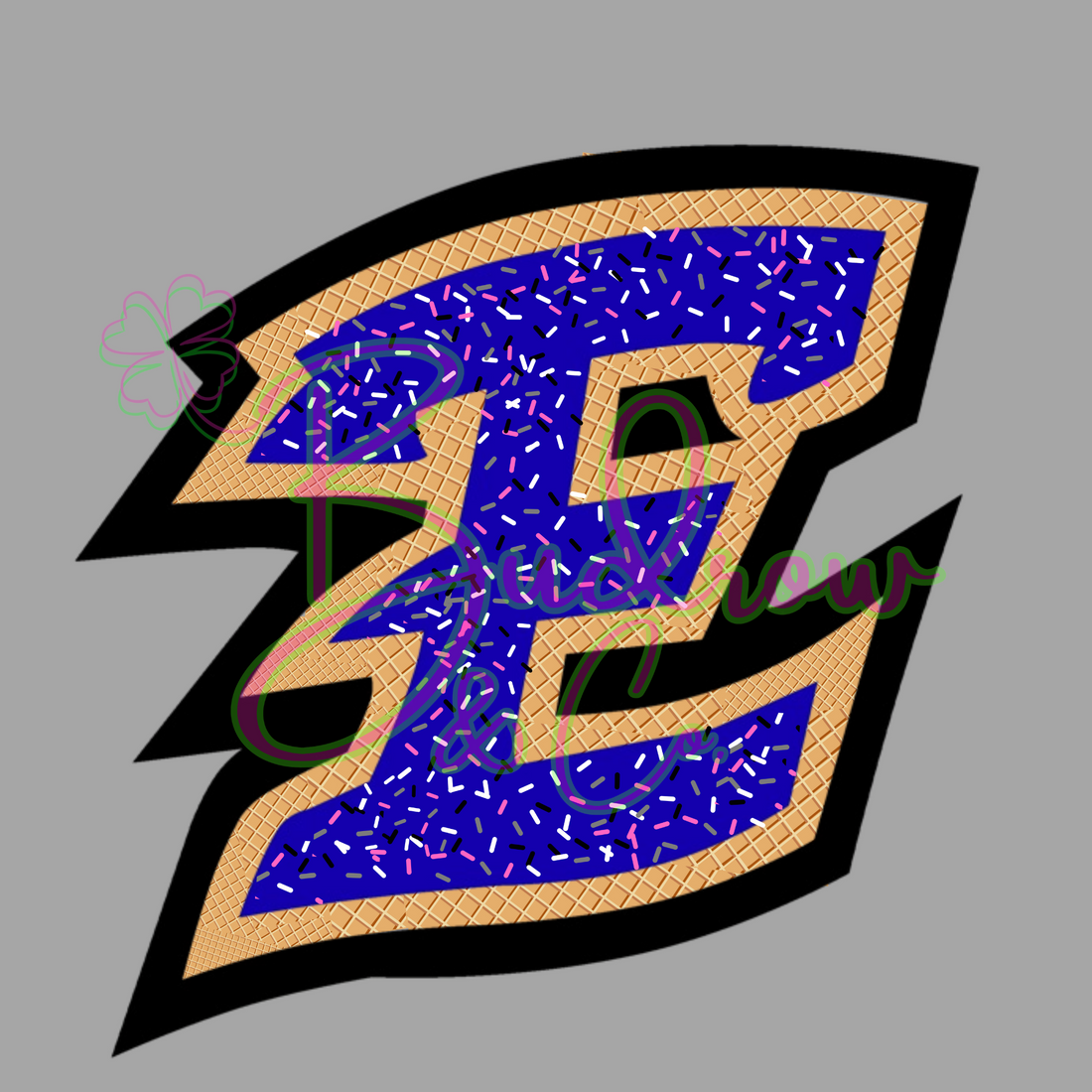 E Waffle Tee - With Sprinkle