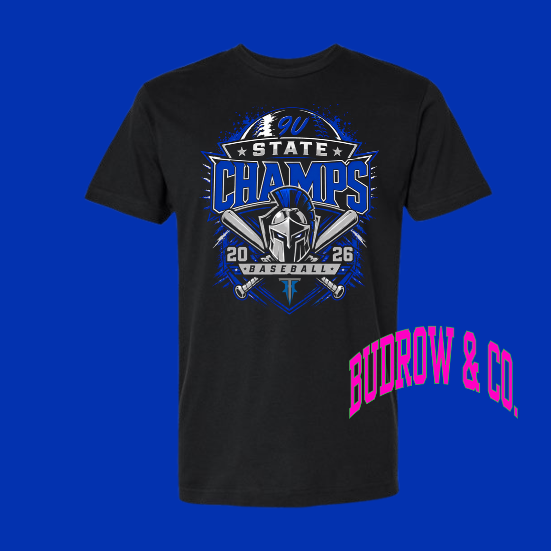 9U titans state champions tee