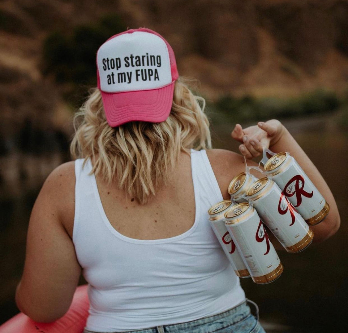 Stop Staring At My FUPA Trucker Hat