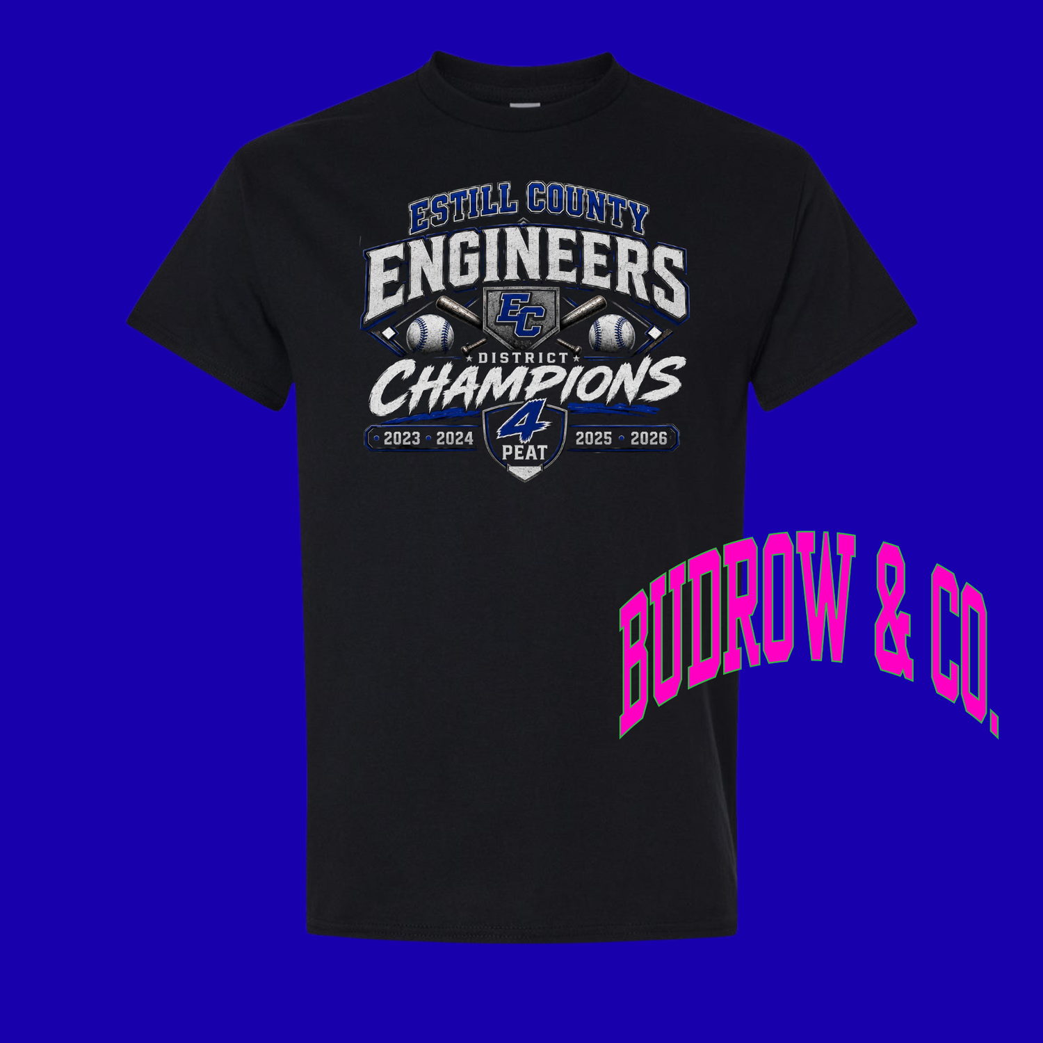 District 56 Baseball CHAMPIONS Tee